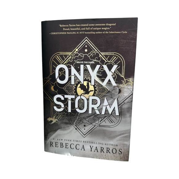 Onyx Storm By Rebecca Yarros Target Exclusive Edition Hardcover Sprayed Edges - Picture 1 of 6